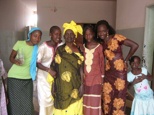 The family Cheikh Lo left behind in Senegal when he moved to New York.